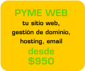 PYME WEB - paginas web, hosting, email