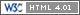 Valid HTML 4.01 Transitional